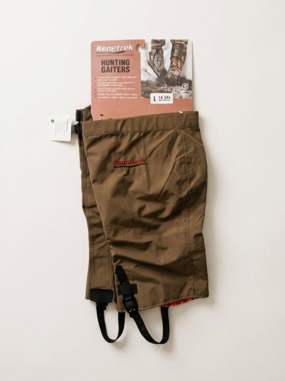 Kenetrek Hunting Gaiters Loden Green Waterproof NWT Men's L 9-12